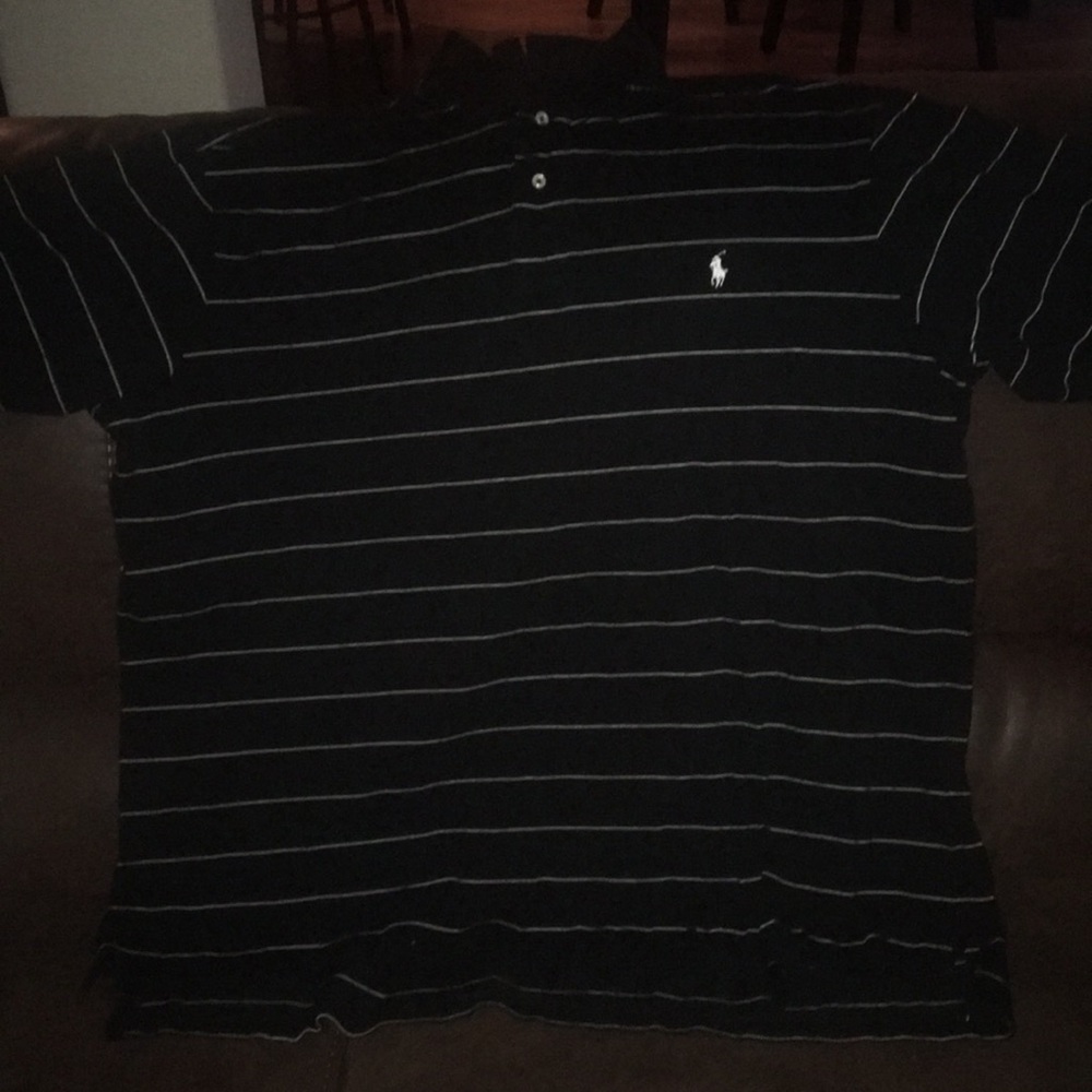 Mens Black and white Ralph LaurenShirt